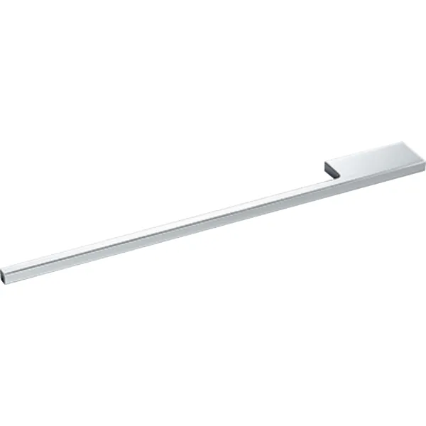 Picture of GEBERIT towel rail for bathroom furniture, with right-angled corner gloss chrome-plated #510040000