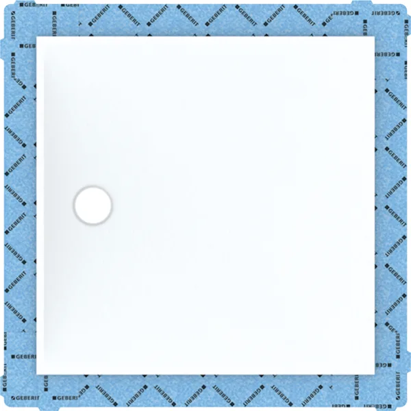 Picture of GEBERIT Setaplano square shower surface white alpine / matt #154.270.11.1