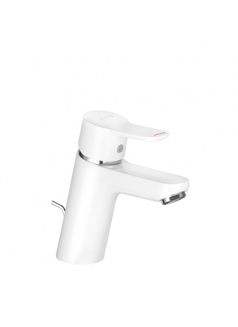 Picture of KLUDI PURE&EASY single lever basin mixer 70 DN 15 #373829165 - white/chrome