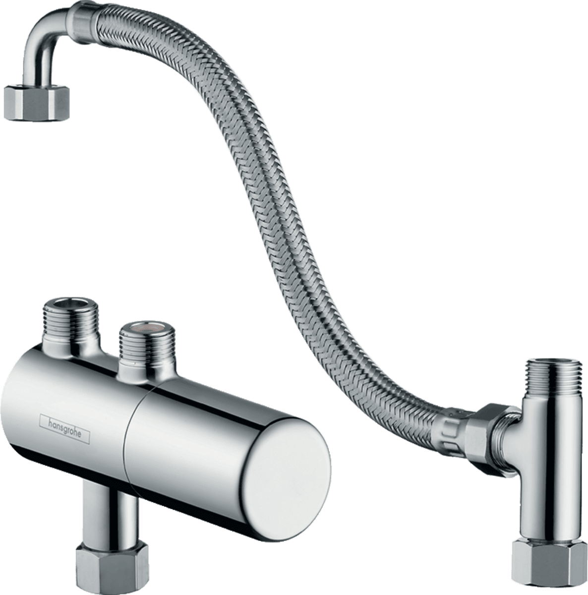 Picture of HANSGROHE Ecostat Under-basin thermostat for exposed installation #15346000 - Chrome