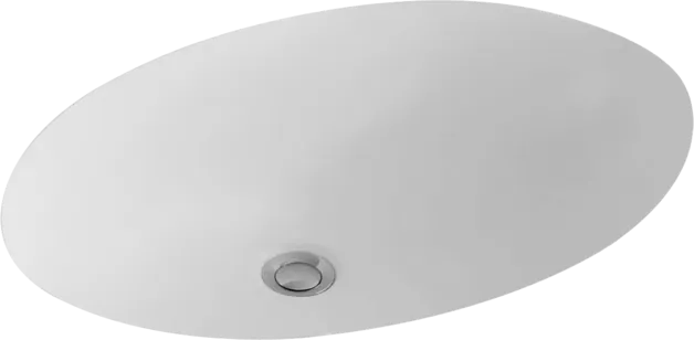 Obrázek VILLEROY BOCH Podomítkové umyvadlo Evana, 615 x 415 x 200 mm, bílá Alpine CeramicPlus, s přepadem #614400R1