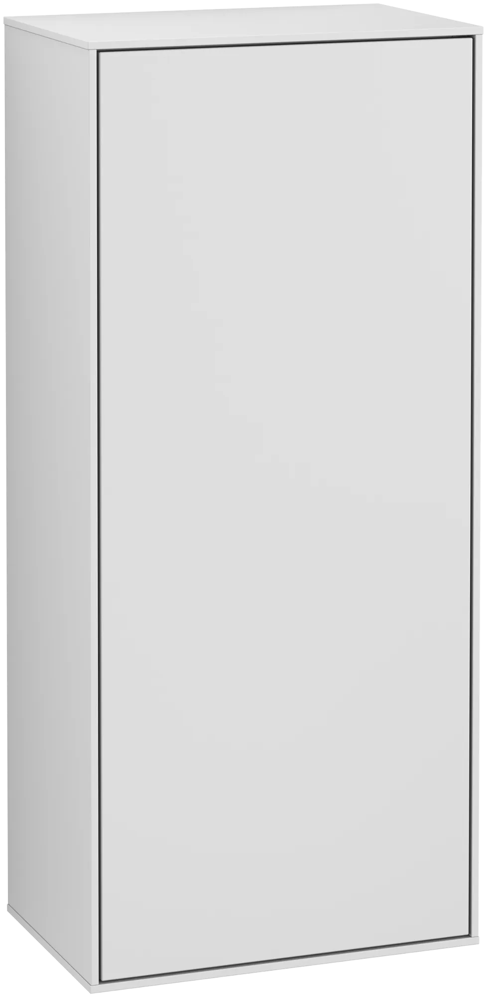 Bild von VILLEROY BOCH Finion Seitenschrank, mit Beleuchtung, 1 Tür, 418 x 936 x 270 mm, White Matt Lacquer #G56000MT