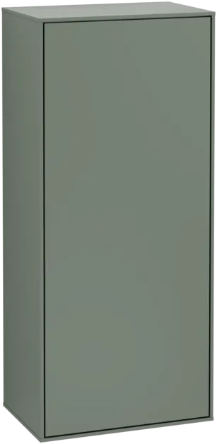 Bild von VILLEROY BOCH Finion Seitenschrank, mit Beleuchtung, 1 Tür, 418 x 936 x 270 mm, Olive Matt Lacquer #G56000GM