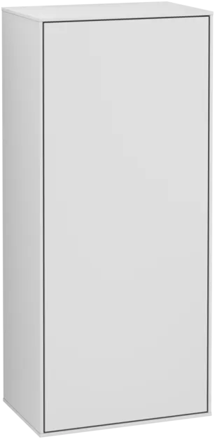 Bild von VILLEROY BOCH Finion Seitenschrank, mit Beleuchtung, 1 Tür, 418 x 936 x 270 mm, White Matt Lacquer #G57000MT