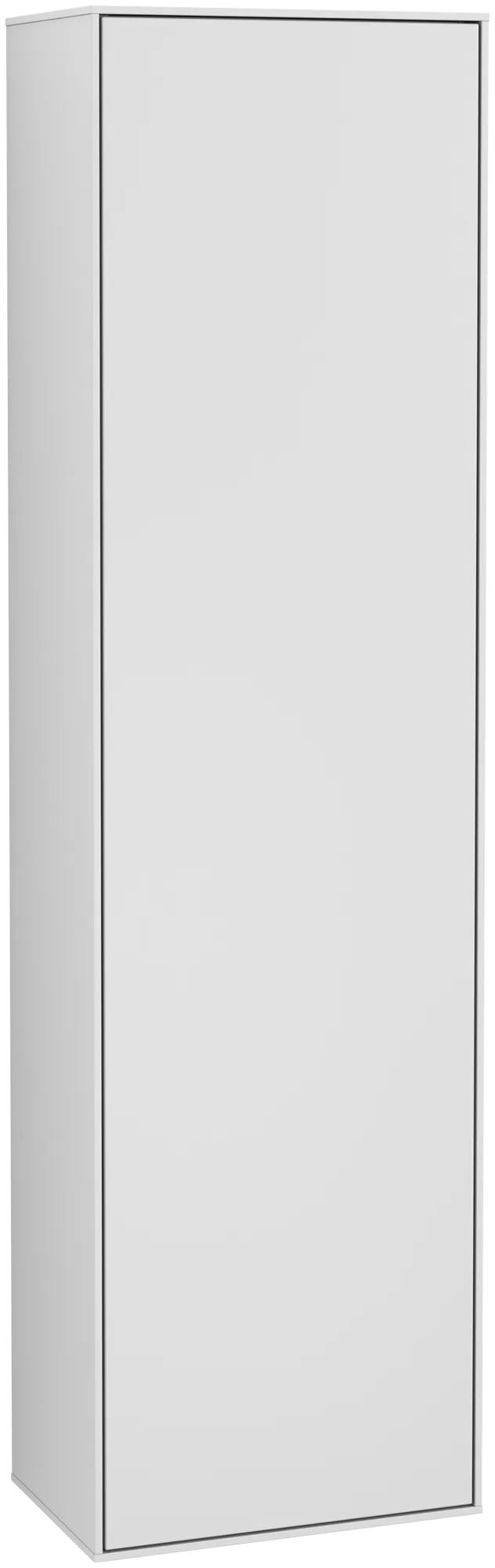 Obrázek VILLEROY BOCH Finion Tall cabinet, with lighting, 1 door, 418 x 1516 x 270 mm, White Matt Lacquer #G49000MT