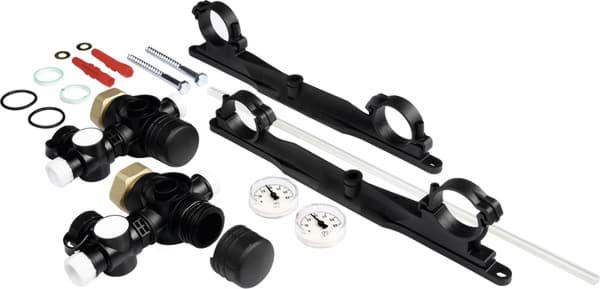 TECE TECEfloor KST-HKV Basismodul Halter, KFE, 1" IG flachdichtend #77390010