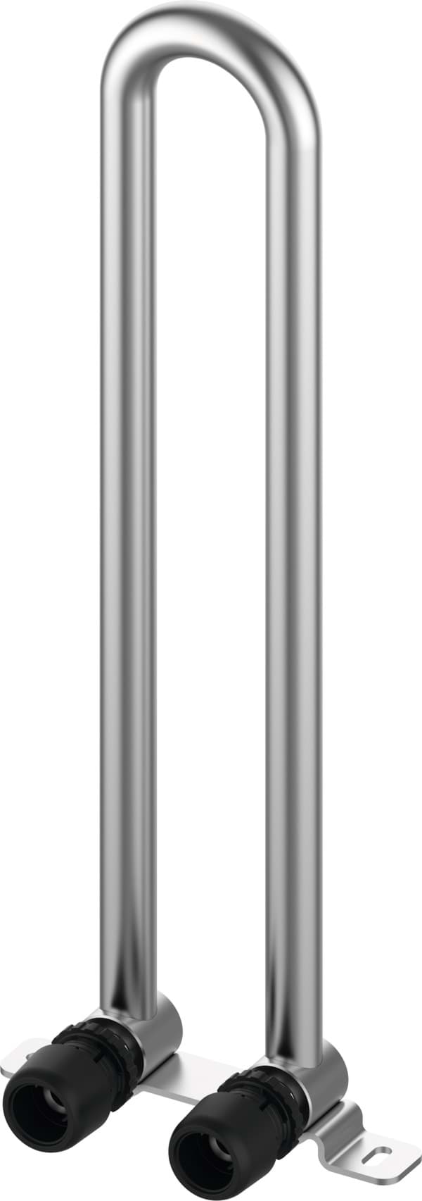 TECE TECElogo-Ax HK-Montagegarnitur 15 mm Dimension 16, Bodenmontage,CU vernickelt #8864205