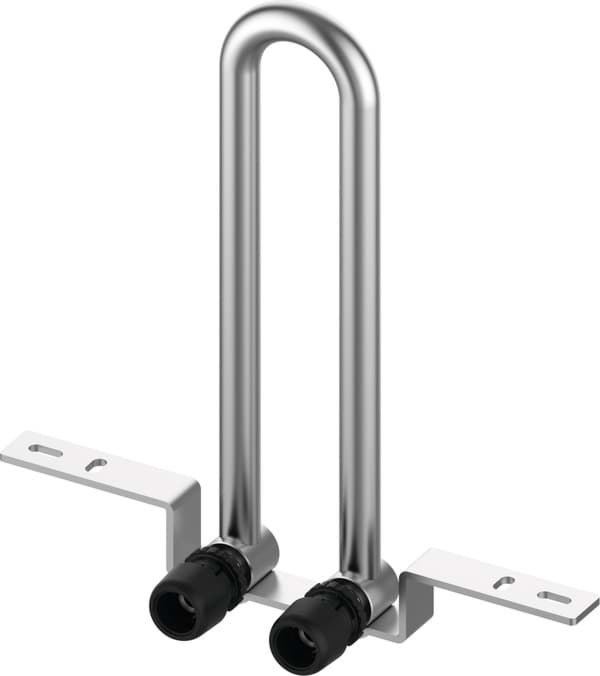 TECE TECElogo-Ax HK-Montagegarnitur 15 mm Dimension 16, Wandmontage, CU vernickelt #8864206