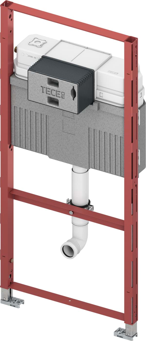 Picture of TECE TECEprofil toilet module with Uni cistern, for children's floor-standing toilet, installation height 1120 mm #9300388