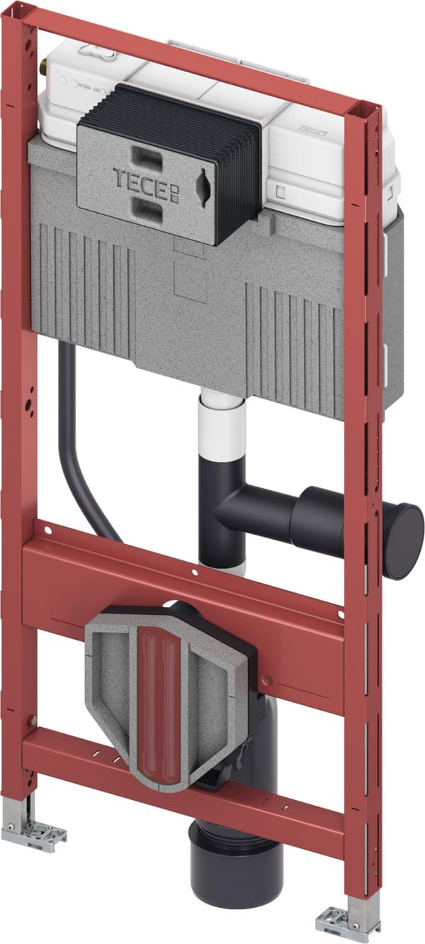 εικόνα του TECE TECEprofil toilet module with Uni cistern, with connection for odour extraction, installation height 1120 mm #9300303