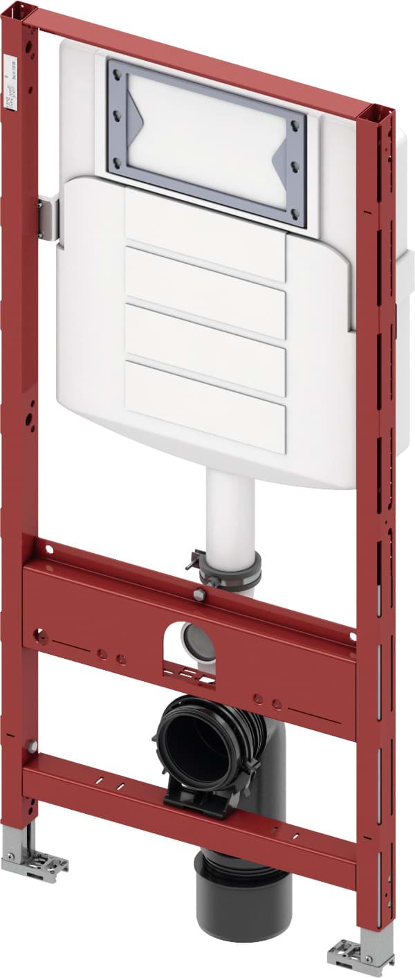 Obrázek TECE WC modul TECEprofil se splachovací nádržkou Geberit Sigma, instalační výška 1120 mm #9300011