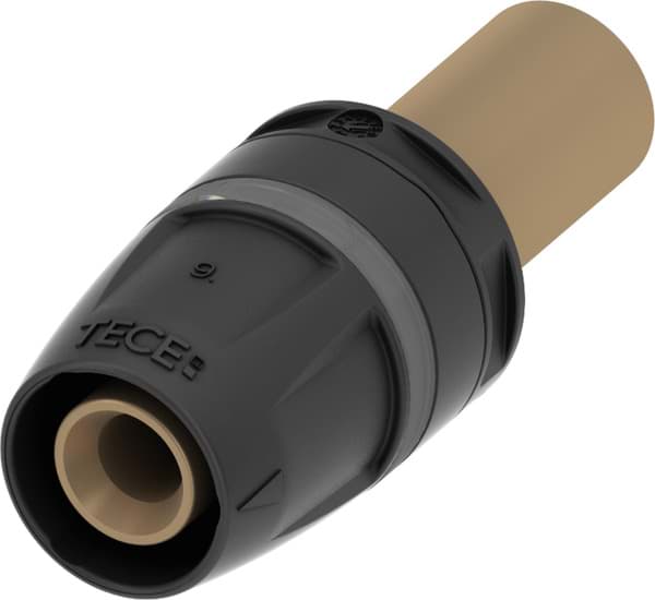 TECE TECElogo-Push pressing adapter dimension 16 x 15, red brass/Si-bronze #8730100 resmi