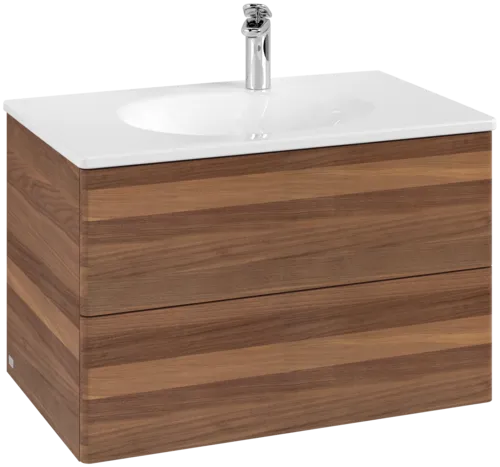 Picture of VILLEROY BOCH Antao Vanity unit, 2 pull-out compartments, 788 x 504 x 496 mm, Front without structure, Warm Walnut #K04000HM