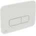 Bild von IDEAL STANDARD Oleas P3 pneumatic dual flushplate, Ideal Standard - white White R0124AC