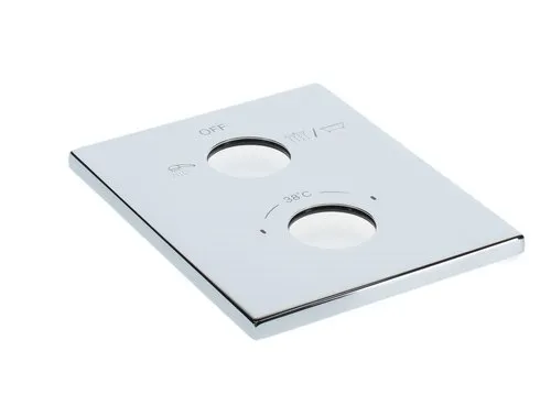 Picture of VILLEROY BOCH Cover plate, Chrome #TVP00001015061