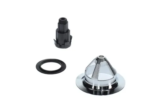 VILLEROY BOCH Ablaufteile ohne Abdeckung, 75 x 75 mm, Verchromt #UCWAS0313-61