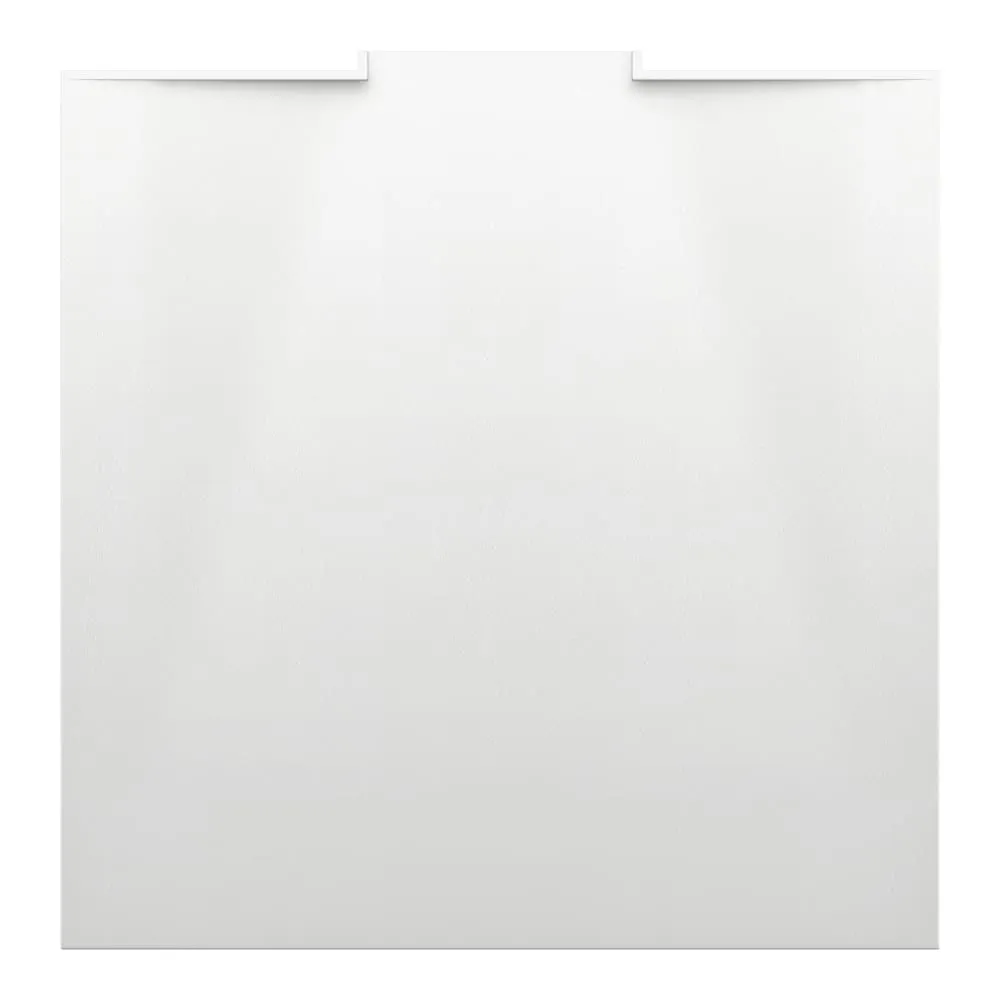 Picture of LAUFEN NIA shower tray, made of Marbond composite material, square, drain into the wall 900 x 900 x 28 mm #H2100310000001 - 000 - White