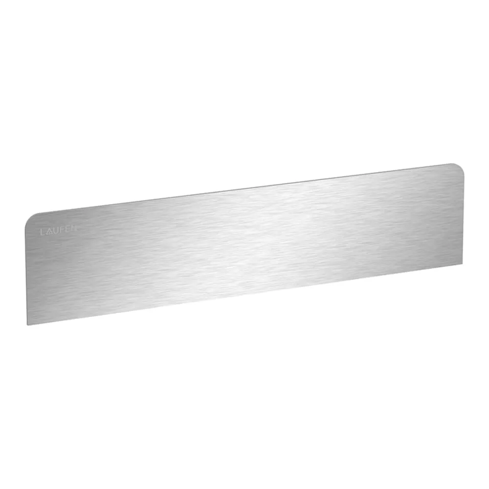 Picture of LAUFEN NIA wall drain cover for NIA shower tray 320 x 56 x 73 mm #H2910301610001 - 161 - stainless steel