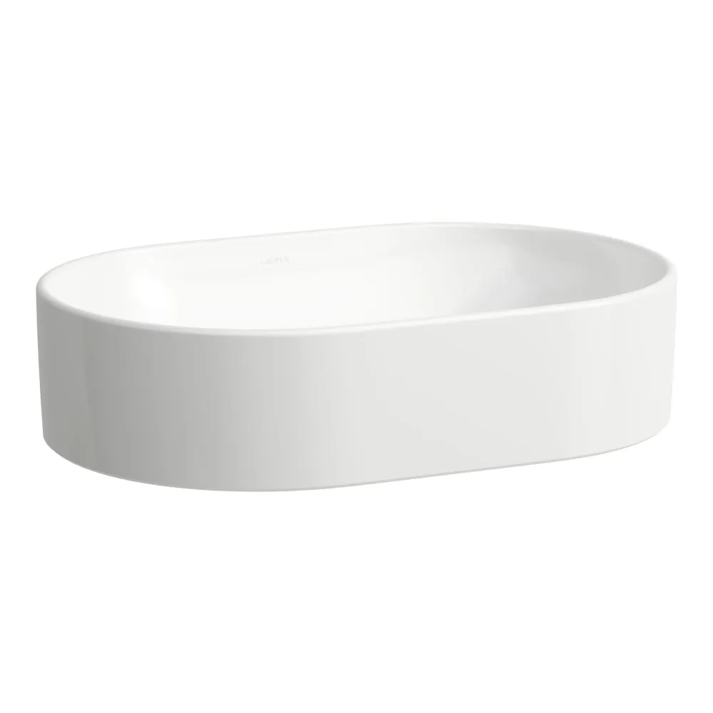 LAUFEN SAVOY Washbasin bowl, oval 550 x 380 x 130 mm #H8129440001091 - 000 - White resmi