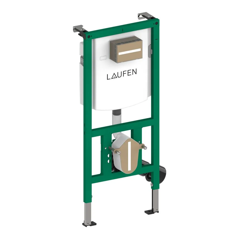 Obrázek LAUFEN INEO INEOLINK Rámový podomítkový modul pro závěsné WC, s nastavitelnou sedací výškou +50mm, do lehké příčky 1120 x 500 x 135 mm #H9201170000001
