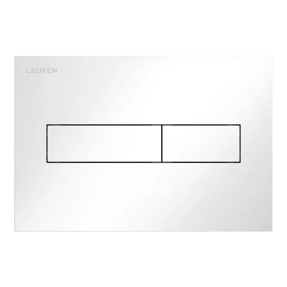 LAUFEN INEO actuator plate INEO HORIZON 213 x 6 x 145 mm #H9001110000001 - 000 - White resmi