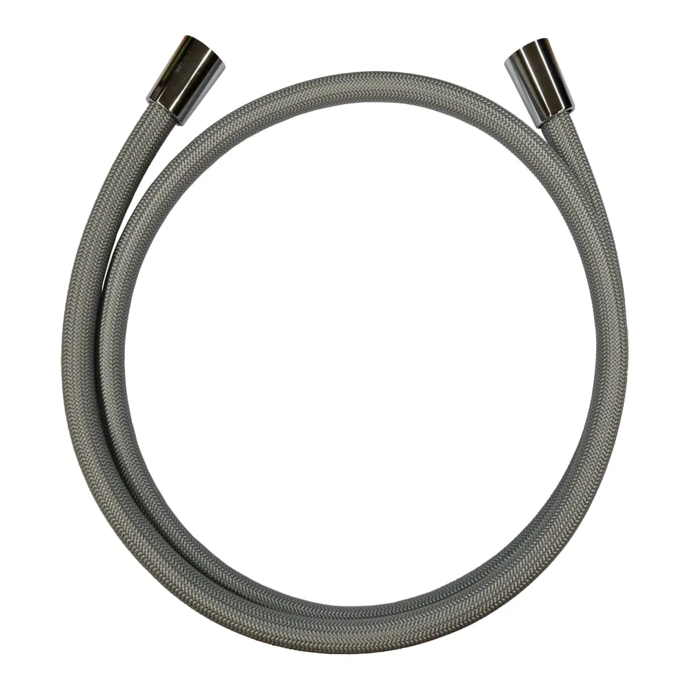 Picture of LAUFEN SHOWER ACCESSORIES LAUFEN Free Flex flexible hose 1/2' 'x 1/2'', with metallic effect and swivelling connection, hose length 1500 mm 1500 mm #HF504750000000
