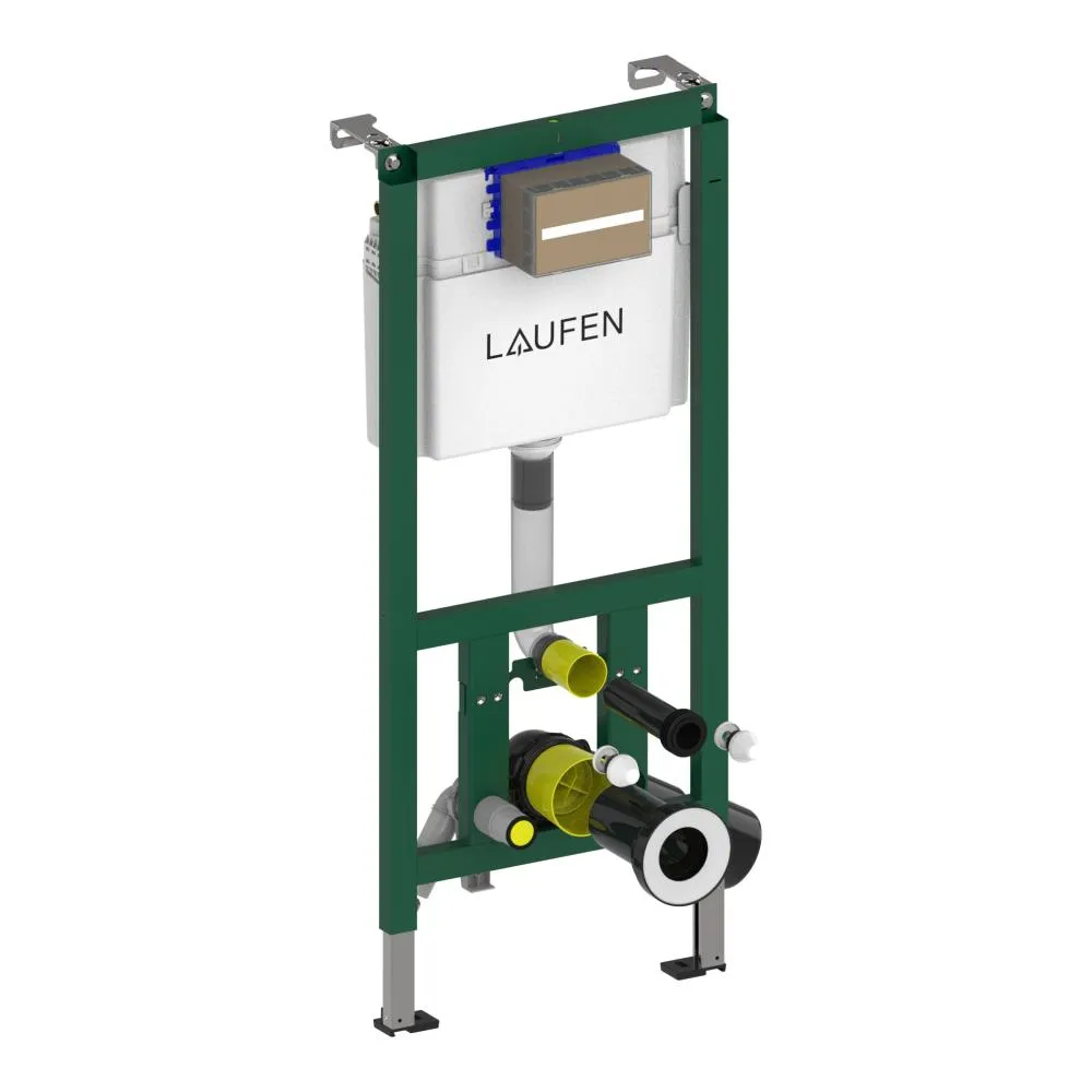Picture of LAUFEN INEO INEOLINK installation element with cistern for SAVE! WC 500 x 135 x 1120 mm #H9201070000001