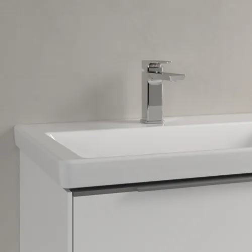 VILLEROY BOCH Subway 3.0 Schrank-Doppelwaschtisch, 1300 x 475 x 165 mm, Weiß Alpin, ohne Überlauf #4A71D101, Bild 6