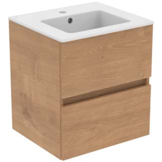 εικόνα του IDEAL STANDARD Eurovit+ washbasin package #R0571Y8 - Hamilton oak