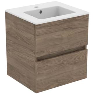Picture of IDEAL STANDARD Eurovit+ washbasin package #R0571Y9 - flamed walnut