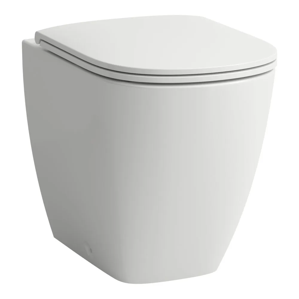 LAUFEN LUA Stand-WC, Tiefspüler, spülrandlos, Abgang waagerecht oder senkrecht 520 x 360 x 420 mm #H8230814000001 - 400 - Weiẞ LCC (LAUFEN Clean Coat)