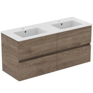 Picture of IDEAL STANDARD Eurovit+ washbasin package #R0577Y9 - flamed walnut
