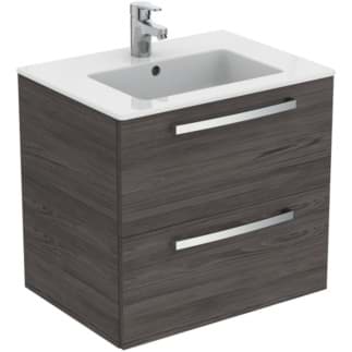 IDEAL STANDARD Eurovit Waschtisch-Paket #K2979LG - Lava Grau, Bild 3