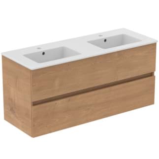 Picture of IDEAL STANDARD Eurovit+ washbasin package #R0576Y8 - Hamilton oak