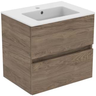 Picture of IDEAL STANDARD Eurovit+ washbasin package #R0572Y9 - flamed walnut