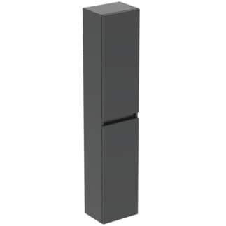 Picture of IDEAL STANDARD Eurovit+ 30cm tall column unit with 2 doors, mid grey #R0268TI - Mid Grey