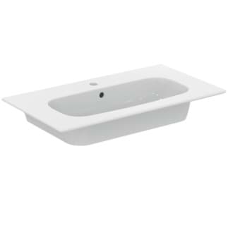 IDEAL STANDARD i.life A 84cm vanity washbasin, 1 taphole #T462001 - White resmi
