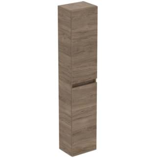Picture of IDEAL STANDARD Eurovit+ 30cm tall column unit with 2 doors, flint hickory #R0268Y9 - Flint hickory