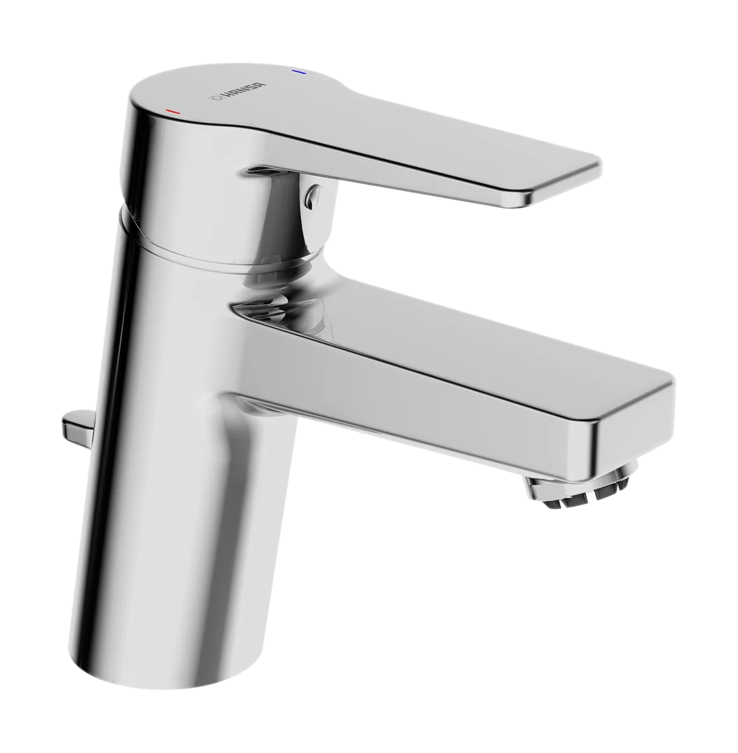 HANSA HANSATWIST Washbasin faucet, low pressure #09131183 resmi
