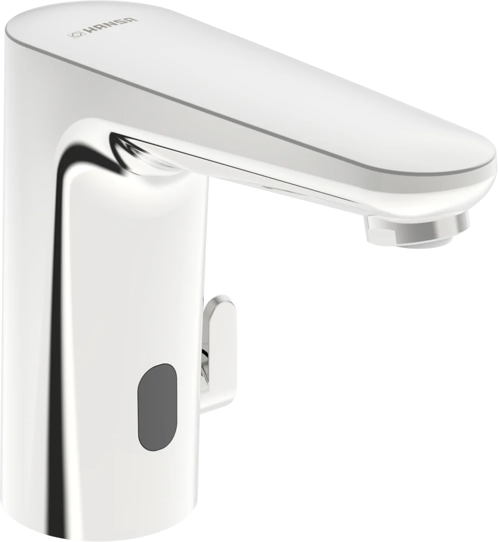 Зображення з  HANSA HANSAELECTRA Safety Washbasin faucet, 230/9 V, Bluetooth #91102009