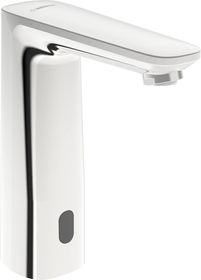 HANSA HANSAELECTRA Washbasin faucet, 3 V, Bluetooth #93012219 resmi