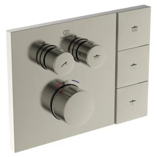 Bild von IDEAL STANDARD Ceratherm Navigo Solos Brausethermostat Unterputz #A7894GN - Edelstahl