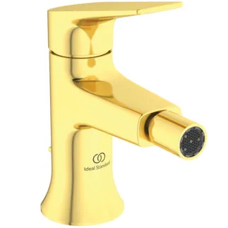 Bild von IDEAL STANDARD La Dolce Vita Bidetarmatur, Ausladung 105mm #BD664A2 - Brushed Gold