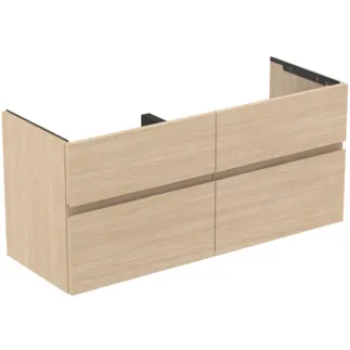 Bild von IDEAL STANDARD Finesse Möbeldoppel-Waschtischunterschrank 1200x440mm, mit 4 Softclose Auszügen #E3390US