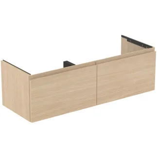 Bild von IDEAL STANDARD Finesse Möbeldoppel-Waschtischunterschrank 1200x440mm, mit 2 Softclose Auszügen #E3389US