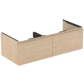 Bild von IDEAL STANDARD Finesse Möbeldoppel-Waschtischunterschrank 1200x505mm, mit 2 Softclose Auszügen #E3398US