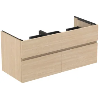 Bild von IDEAL STANDARD Finesse Möbeldoppel-Waschtischunterschrank 1200x505mm, mit 4 Softclose Auszügen #E3399US