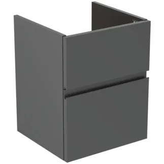 Bild von IDEAL STANDARD Finesse Möbelwaschtischunterschrank 430x402mm, mit 2 Softclose Auszügen #E3405Y2 - Anthrazit matt