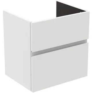 Bild von IDEAL STANDARD Finesse Möbelwaschtischunterschrank 530x409mm, mit 2 Softclose Auszügen #E3409Y1 - Weiß matt