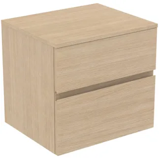 Bild von IDEAL STANDARD Finesse Waschtischunterschrank 602x505mm, mit 2 Softclose Auszügen, mit Waschtischplatte #E3433US